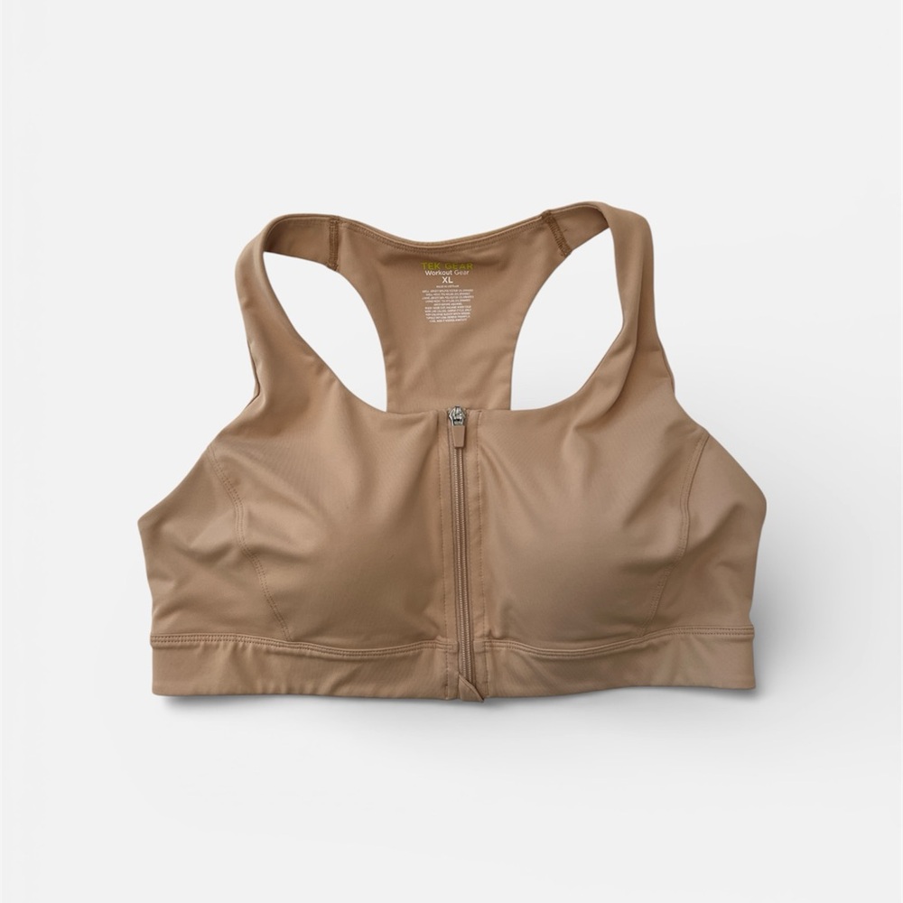 Seamless Tan Sports Bra